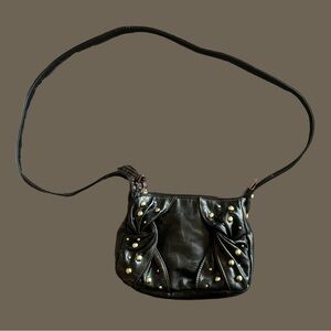 STEVE MADDEN Gold Studded Crossbody